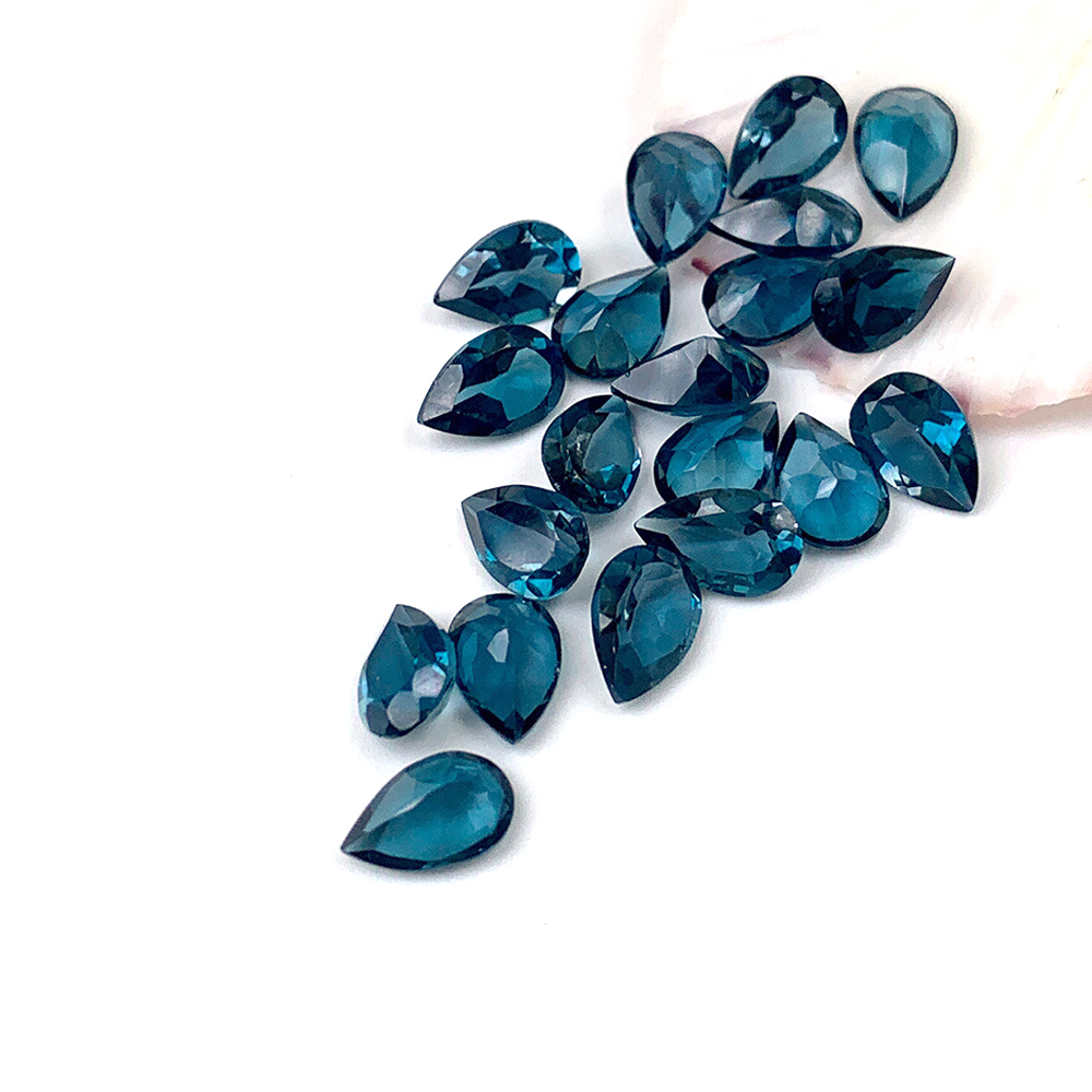 5pcs London Blue Topaz Pear 6x - Jewelry Making London recensione e prezzo