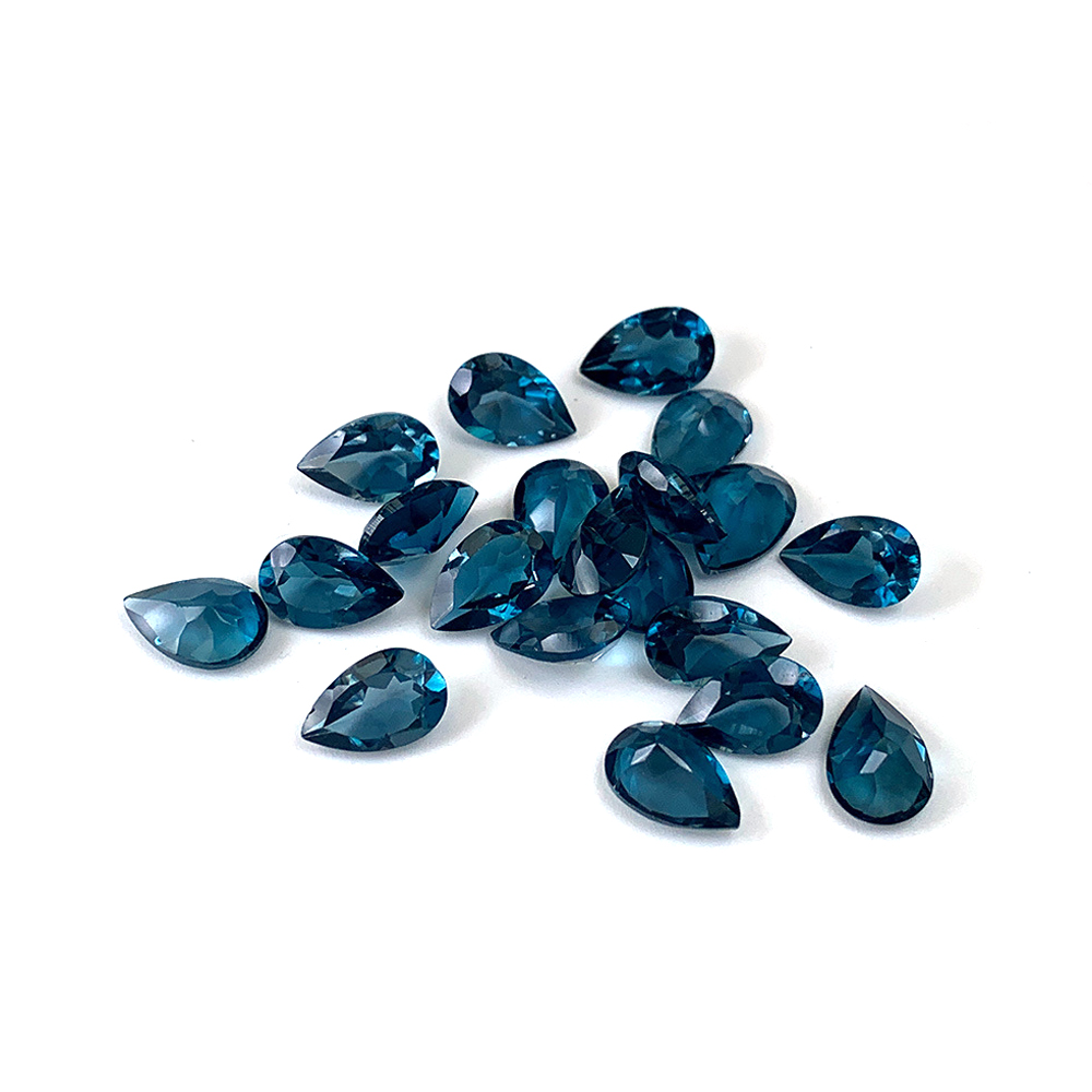 5pcs London Blue Topaz Pear 6x - Jewelry Making London recensione e prezzo