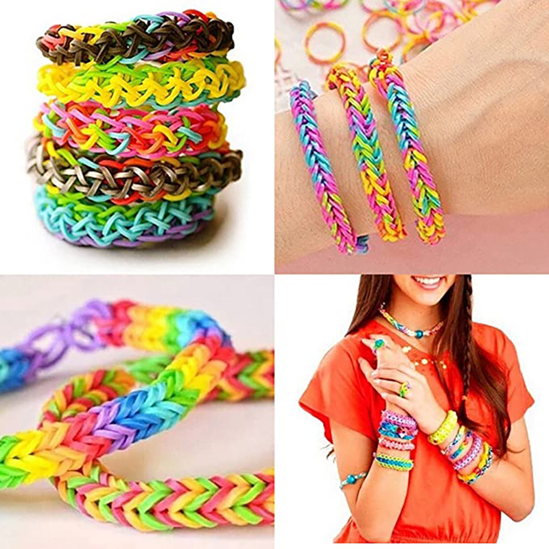 600 pieces Colorful Rubber Ban - Jewelry Making Tutorials recensione e prezzo