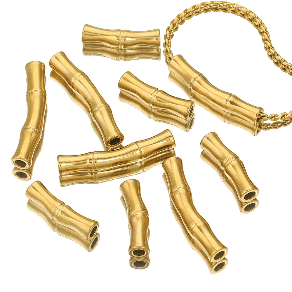 5pcs Stainless Steel Connector - Crimp Bead Tube recensione e prezzo