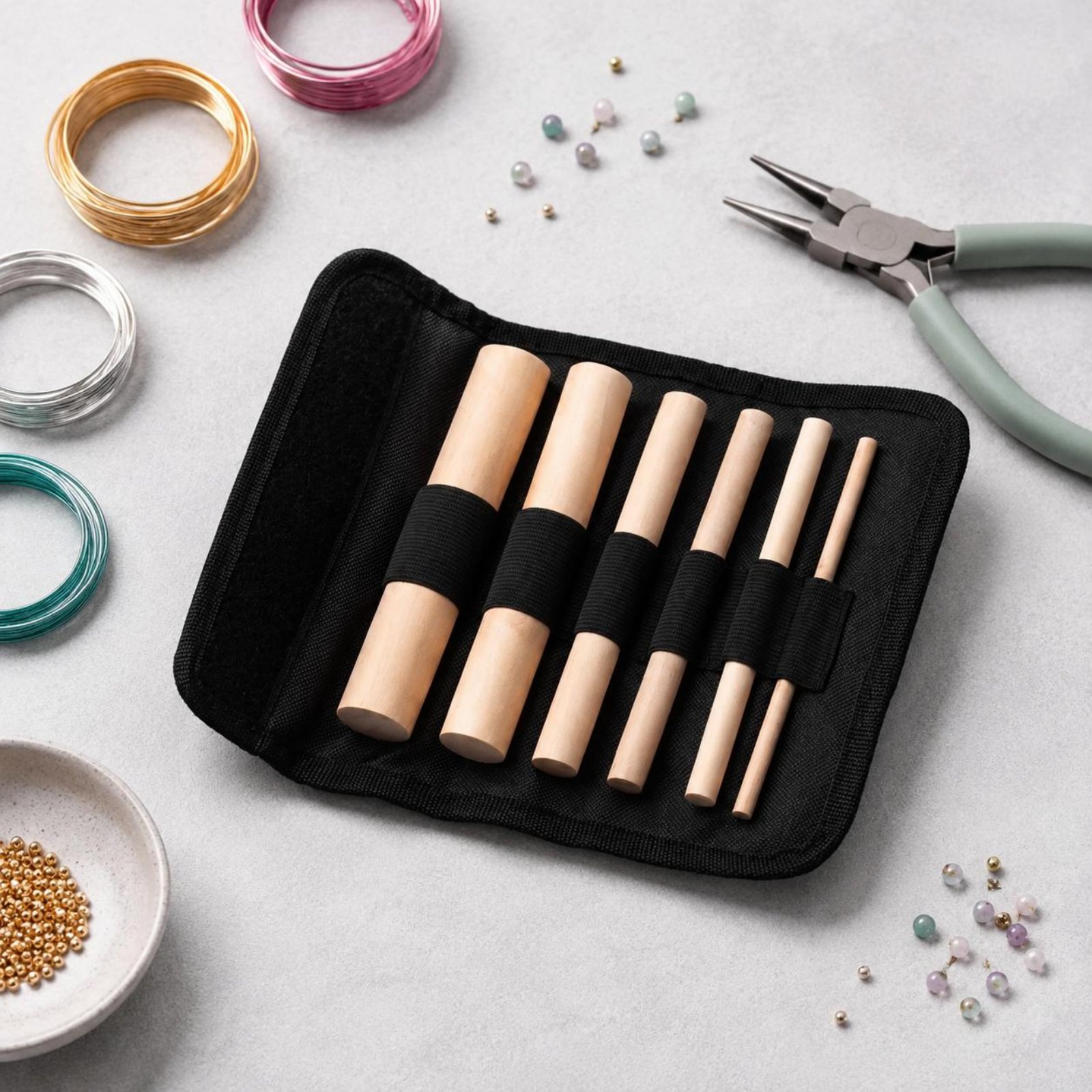 6 Pieces Wire Wrapping Mandrel - Jewelry Making Kits recensione e prezzo