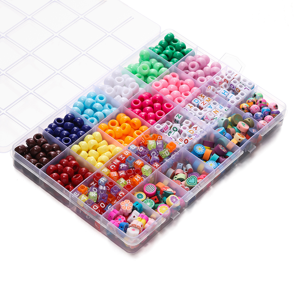 680pcs/Box Colorful Acrylic Po - Jewelry Making Tutorials recensione e prezzo