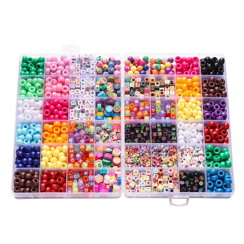 680pcs/Box Colorful Acrylic Po - Jewelry Making Tutorials recensione e prezzo