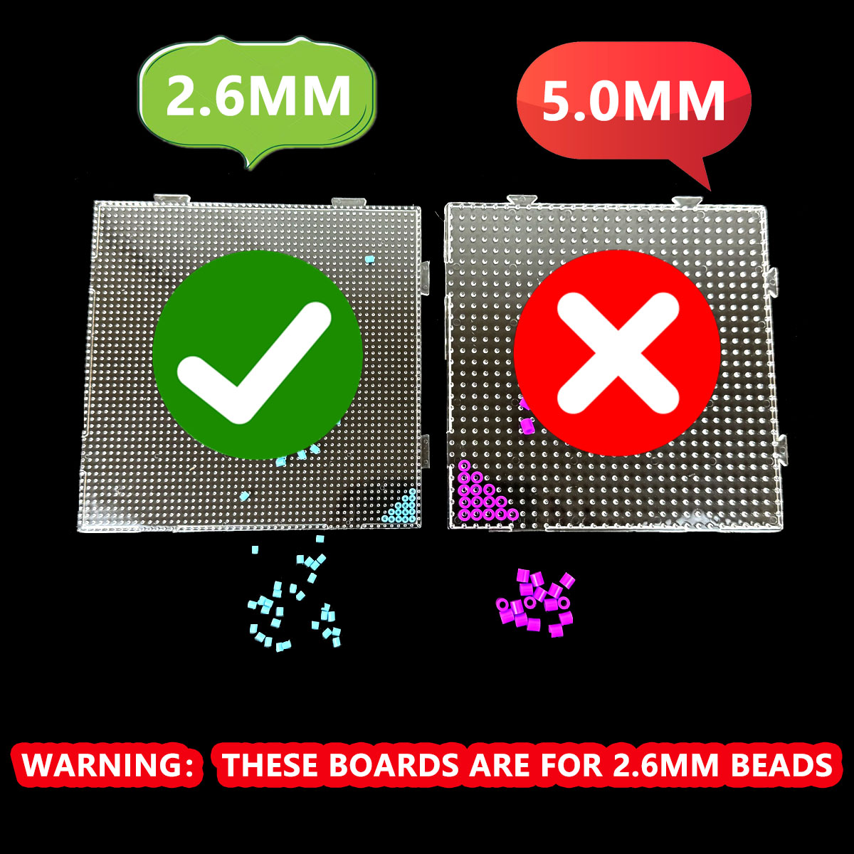 4/6/9pcs 2.6mm Perler Hama Bea - Jewelry Making For 5 Year Old recensione e prezzo