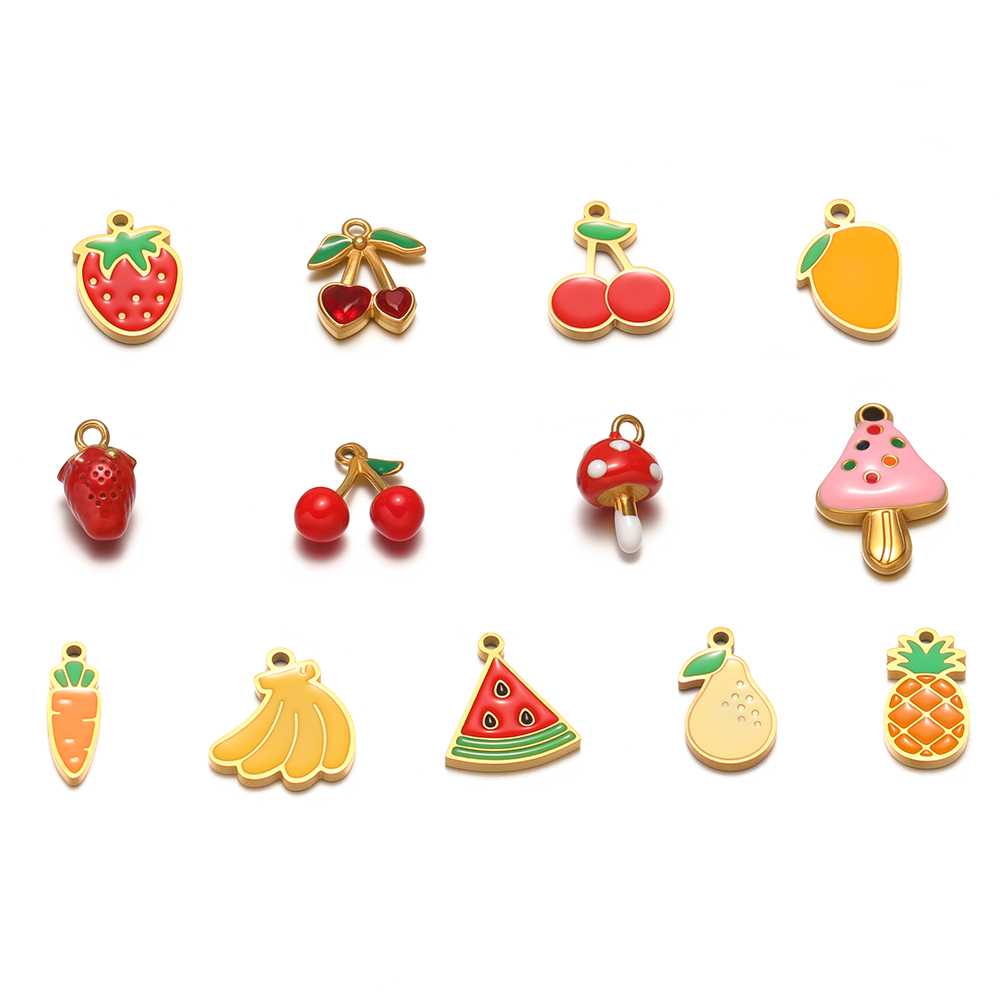 5Pcs Stainless Steel Cute Mush - Jewelry Making For 5 Year Old recensione e prezzo