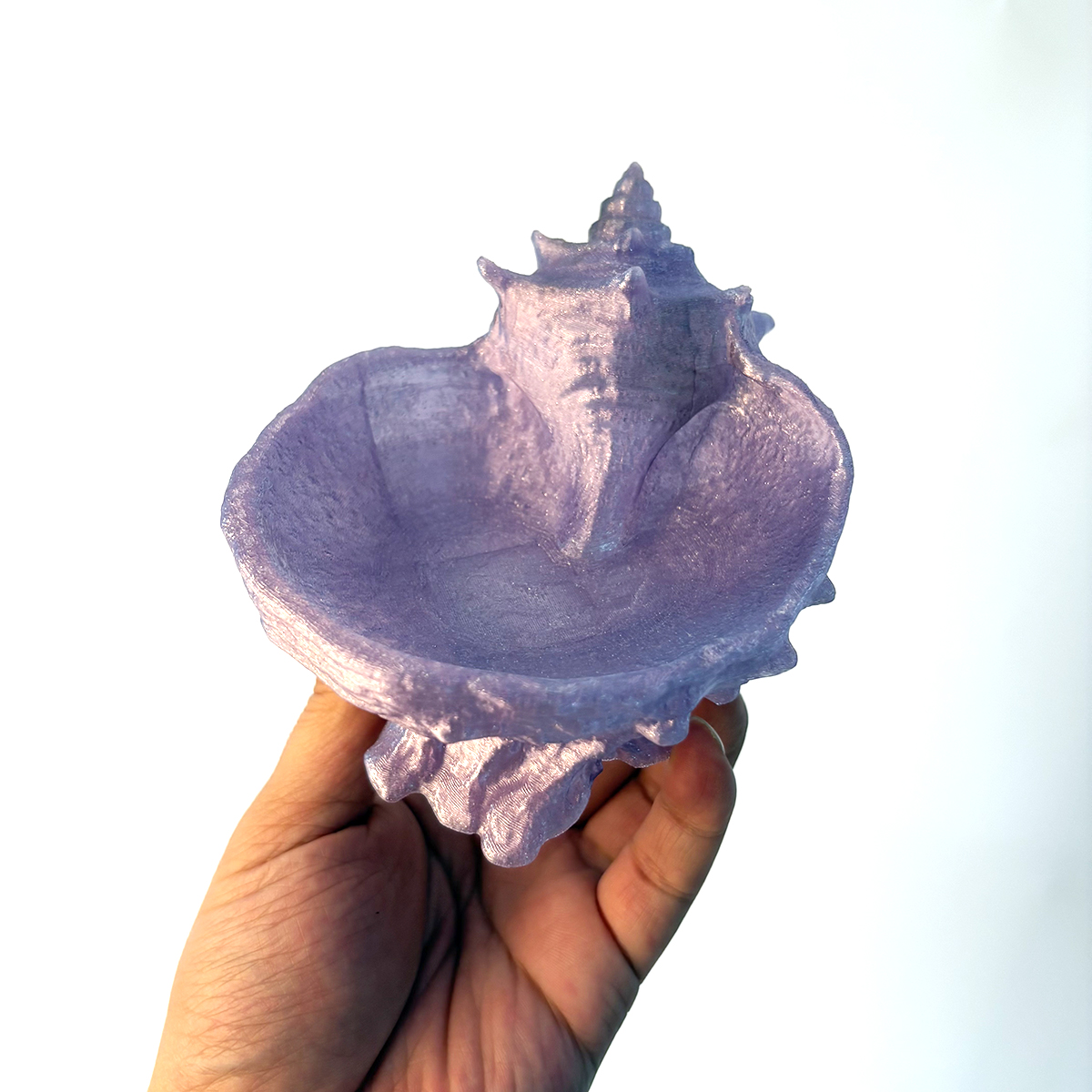 Pearlescent Purple Conch-Shape - Jewelry Making Table recensione e prezzo
