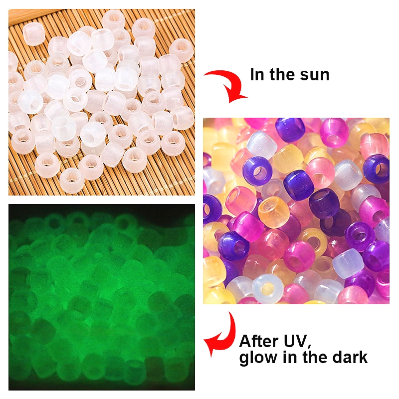 6*8mm UV Changing Reactive Acr - Jewelry Making For 5 Year Old recensione e prezzo