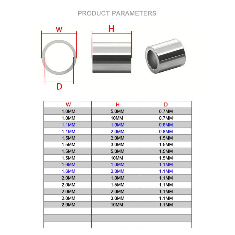 925 Sterling Silver Straight C - Crimp Bead Tube recensione e prezzo