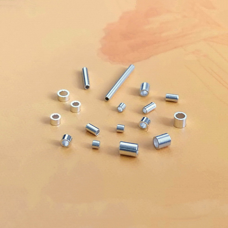 925 Sterling Silver Straight C - Crimp Bead Tube recensione e prezzo