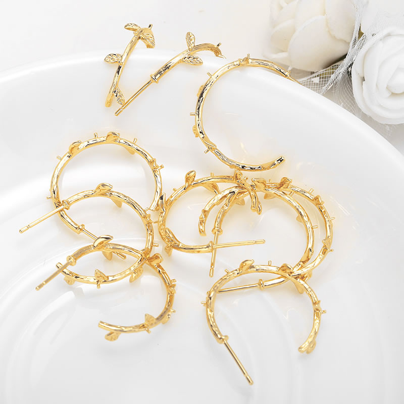 6PCS 18K Gold Color Brass with - Jewelry Making Kits recensione e prezzo