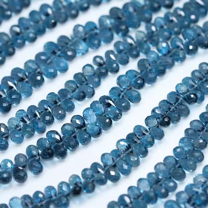 6A London blue Topaz drop face - Jewelry Making London recensione e prezzo