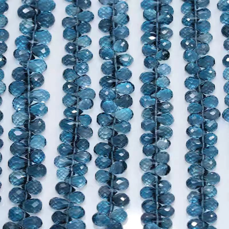 6A London blue Topaz drop face - Jewelry Making London recensione e prezzo