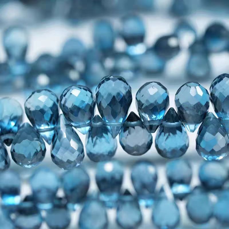 6A London blue Topaz drop face - Jewelry Making London recensione e prezzo