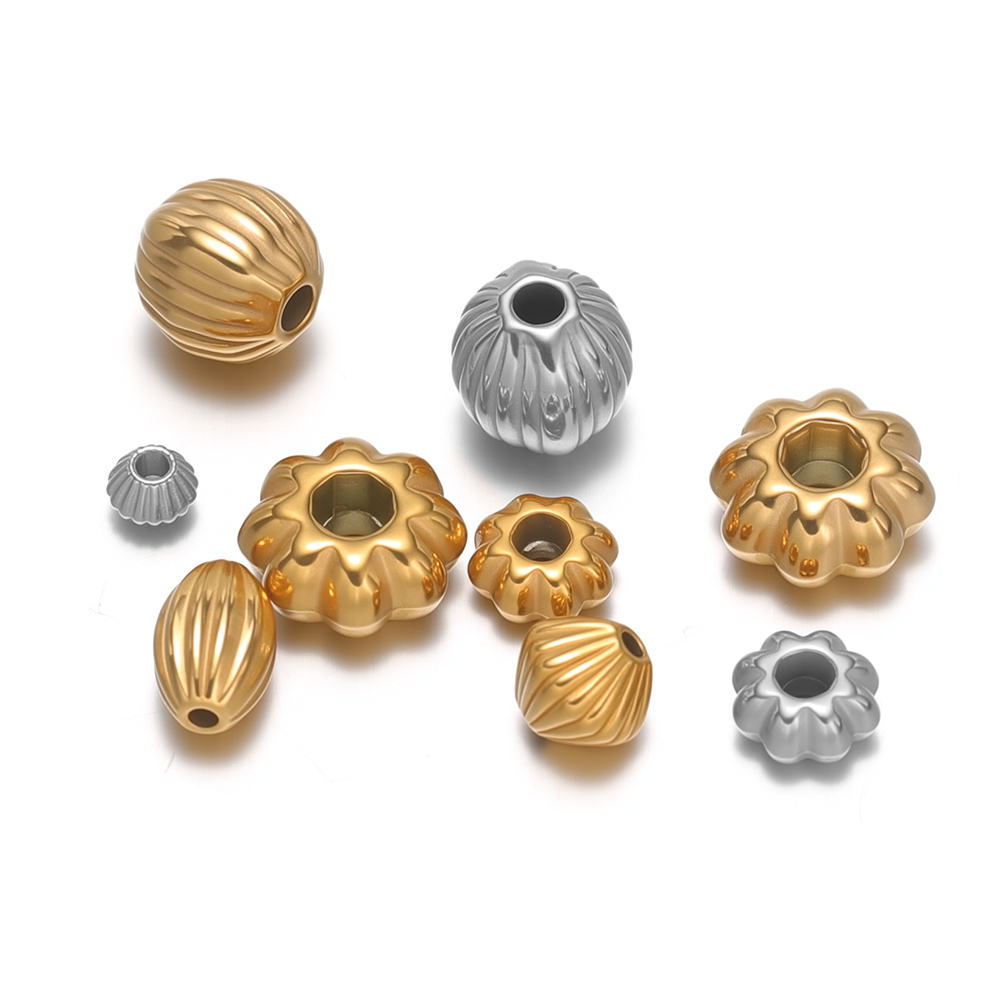 20Pcs Stainless Steel Flower B - Crimp Bead Tube recensione e prezzo