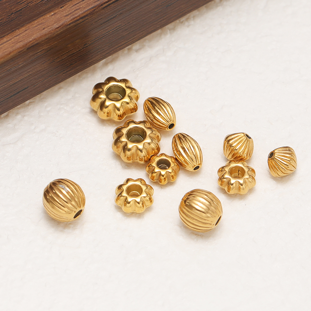 20Pcs Stainless Steel Flower B - Crimp Bead Tube recensione e prezzo