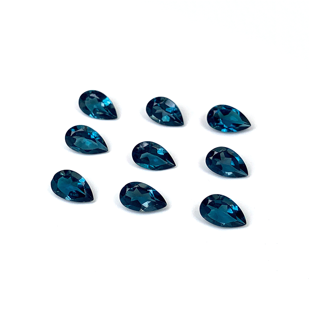 2pcs Natural Stone London Blue - Jewelry Making London recensione e prezzo