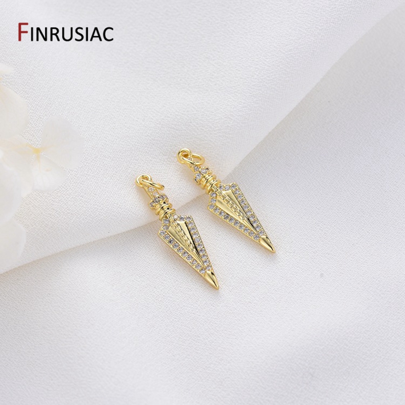 14K Gold Plated Brass Cross/Lo - Jewelry Making London recensione e prezzo
