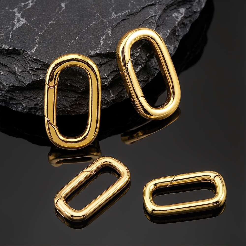 2pcs 18K Gold Plated Filled Ov - Jewelry Making Class recensione e prezzo