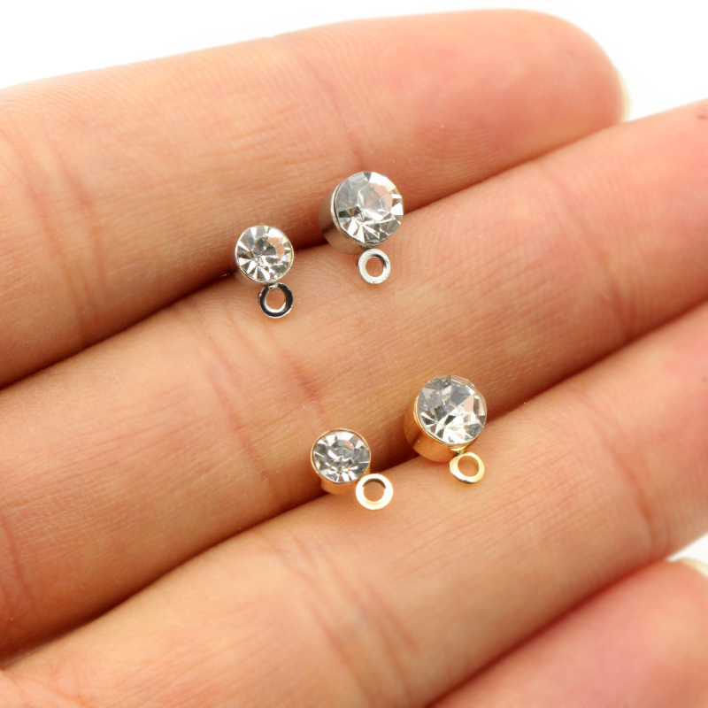50pcs Stud Earrings Pins with  - Jewelry Making Kits recensione e prezzo