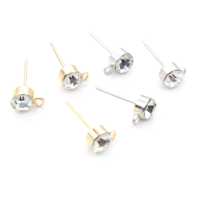 50pcs Stud Earrings Pins with  - Jewelry Making Kits recensione e prezzo