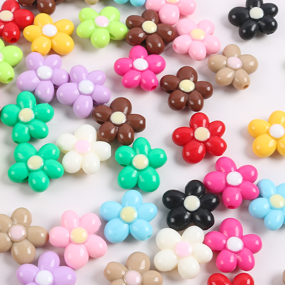 5pcs 20mm Colorful Acrylic Bea - Jewelry Making For 5 Year Old recensione e prezzo