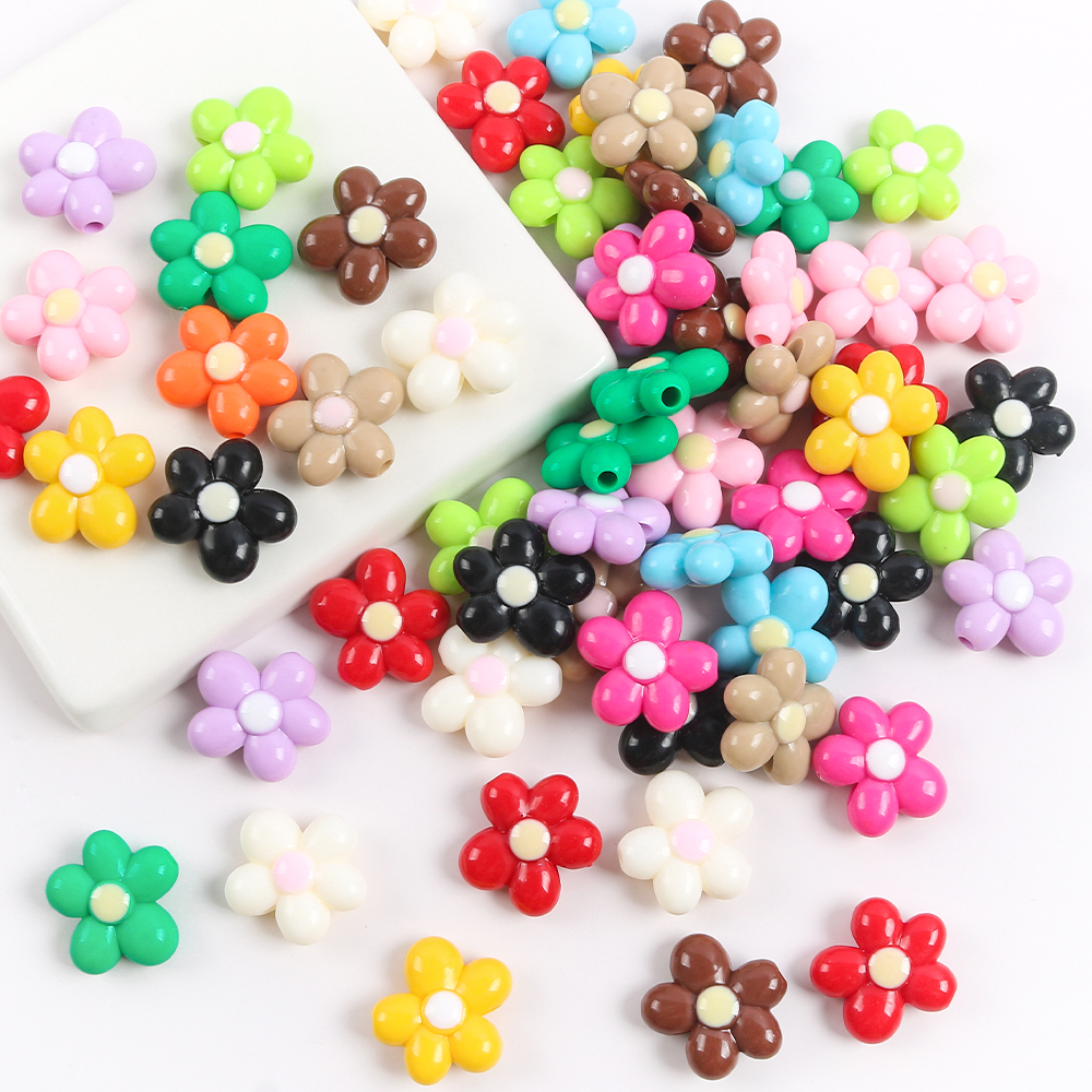 5pcs 20mm Colorful Acrylic Bea - Jewelry Making For 5 Year Old recensione e prezzo