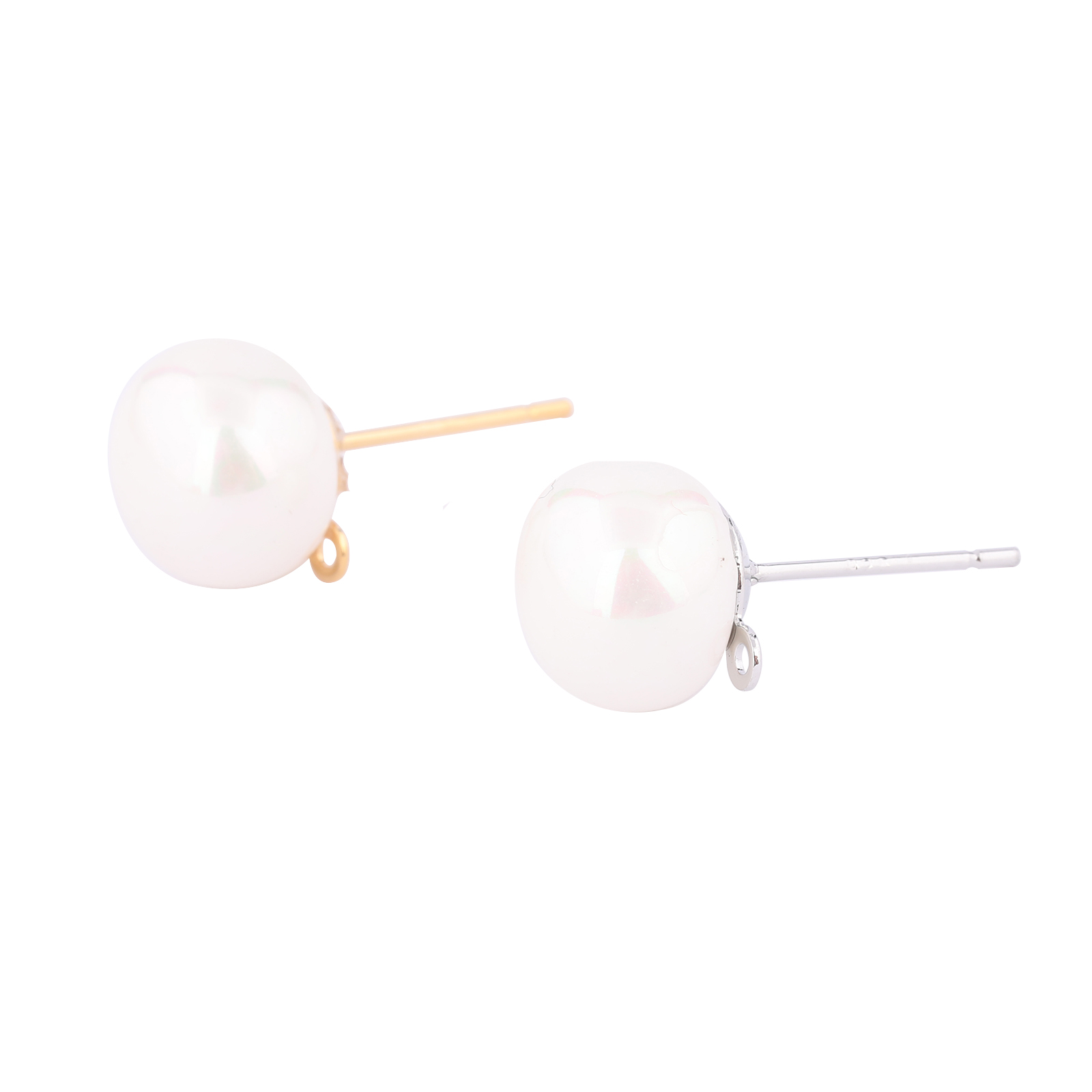10pcs Copper White K Gold Plat - Jewelry Making Loops recensione e prezzo
