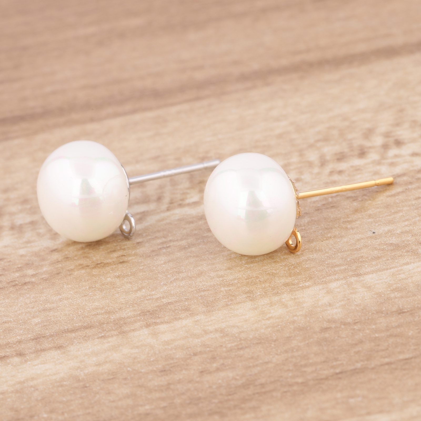 10pcs Copper White K Gold Plat - Jewelry Making Loops recensione e prezzo