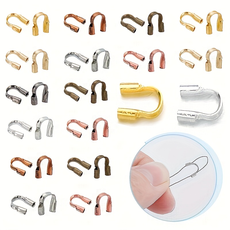 100-300pcs 3X4mm Wire Protecto - Jewelry Making Loops recensione e prezzo