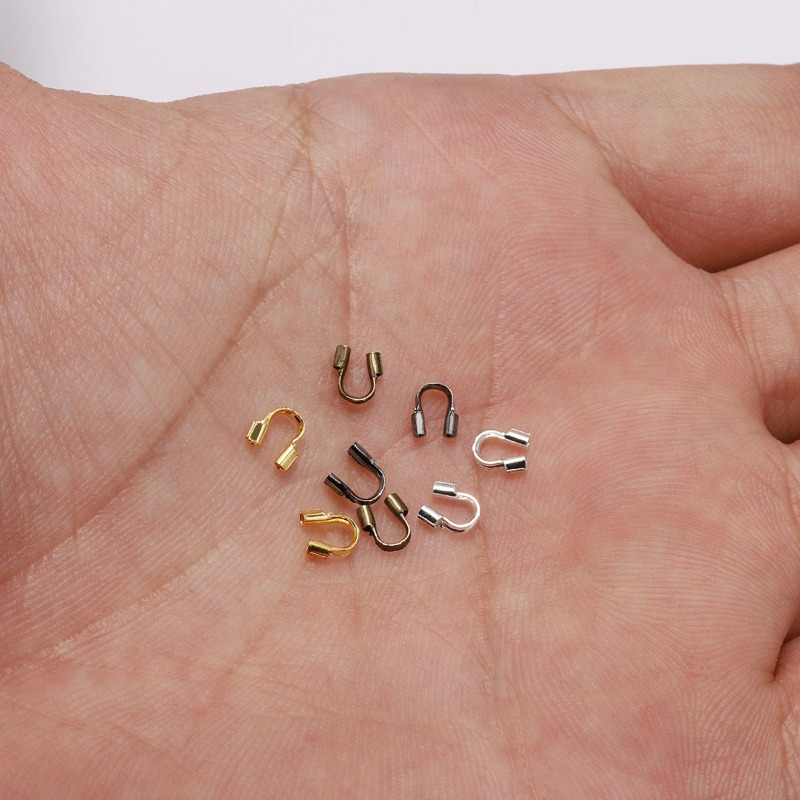 100-300pcs 3X4mm Wire Protecto - Jewelry Making Loops recensione e prezzo