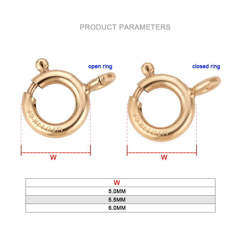 14K Gold Filled Spring Ring Cl - Jewelry Making Class recensione e prezzo